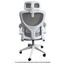 Ver imagem 5 de Cadeira Escritório Presidente Ergonômica Elegance Cinza