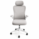 Ver imagem 1 de Cadeira Escritório Presidente Ergonômica Elegance Cinza