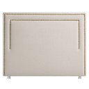 Ver imagem 3 de Cabeceira Cama Box Queen 160 Cm London Bouclé Off White - Nexta Casa