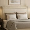 Cabeceira Cama Box Queen 160 Cm London Bouclé Off White - Nexta Casa - 2
