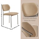 Ver imagem 3 de Conjunto Sala de Jantar Mesa Malta 120cm Tampo Laqueado Vidro Canto Moeda e 4 Cadeiras Marchezine