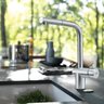 Misturador Monocomando Neo Pull Out Inox Fosco Franke Atlas Neo Pull Out Inox Fosco - 6
