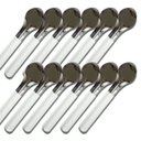 Ver imagem 1 de Conj 14 Espátula para Sorvete Italiano Açai Inox 28 Cm Cabo Branco