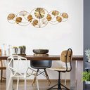 Ver imagem 5 de Relógio De Parede 3d Design Europeu Metal Luxuoso 70cm