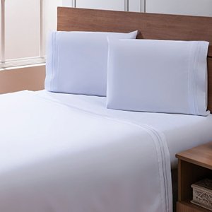 Jogo de Cama Percal Soft 300 Basics Solteiro