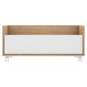 Ver imagem 6 de Mesa de Cabeceira 80cm com Rodízios Multimóveis Rustic/Branco