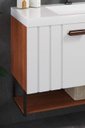 Ver imagem 2 de Conjunto de Banheiro Berton Bali 80cm Cinamomo/br