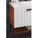 Ver imagem 2 de Conjunto de Banheiro Berton Bali 80cm Cinamomo/br