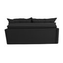 Ver imagem 6 de Sofá Sem Caixa Retrátil e Reclinável 1,65m Cama inBox Studio Suede Velusoft Preto