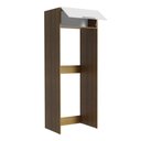 Ver imagem 5 de Porta-Geladeira Madesa Stella 1 Porta Basculante Rustic/Branco