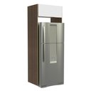 Ver imagem 6 de Porta-Geladeira Madesa Stella 1 Porta Basculante Rustic/Branco