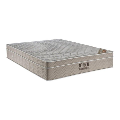 Colchão Viúva ORTOBOM Airtech Spring Pocket (128X188X30) - Molas Superpocket, Eps, D26 Pró - Airtech