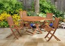 Ver imagem 2 de Cadeira Dobravel com Braco Cor Stain Jatoba - 15555