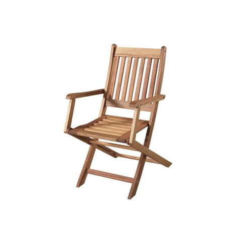 Cadeira Dobravel com Braco Cor Stain Jatoba - 15555