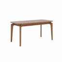 Ver imagem 2 de Mesa Ficus 180cm Tampo com Vidro - Madeira/Cinamomo