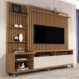 Estante Home Theater para Tv 60 Polegadas Nobre - 1