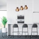 Ver imagem 5 de Luminaria Pendente Tripla Circus 15 E27 MDF Cq Desmontada:Branco