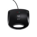 Ver imagem 1 de Sanduicheira Tostex Grill Chapa Antiaderente Dupla Ondulada 127v 750w Preta Multi - Go067 Go067 Mult