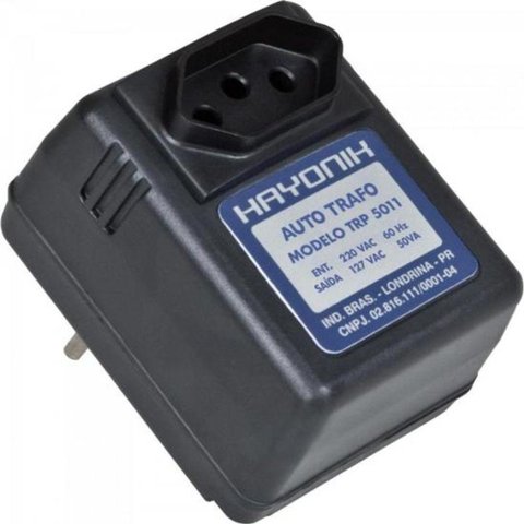 Auto Transformador Parede 220/127vac 50va Trp 5011 Hayonik