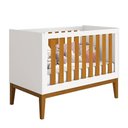 Ver imagem 5 de Kit Quarto Infantil Noah com Pés Square Mel - Berço Mini Cama + Cômoda Elfe 4 Gavetas e 1 Porta - Br