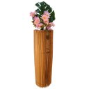 Ver imagem 1 de Vaso de Chão Decorativo Grande Torre -:mdf Cru/60x20cm