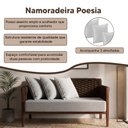 Ver imagem 2 de Namoradeira Elegante Conforto e Design Atemporal Marrom Poesia