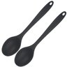 Colher de Silicone Preta Grande | 02 Un - 1
