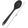 Colher de Silicone Preta Grande | 02 Un - 2