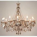 Ver imagem 1 de Lustre Candelabro de Cristal Clássico Luxo ADN Mais Champagne
