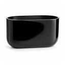 Ver imagem 3 de Vaso Jardineira Fibra de Vidro Lisboa Vietnamita 66,5cm Floreira Preto Brilho