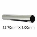 Ver imagem 2 de Tubo Inox - 12,70mm X 1,00mm - Polido - 304/l - C/c - 1 Metro
