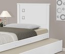 Ver imagem 4 de Cama Infaltil Barcelona com Cama Auxiliar Branco