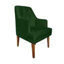 Ver imagem 2 de Kit 4 Cadeiras Paris + 2 Paris Retro Suede Verde Dominic Decor