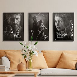 Quadro The Last Of Us moldura e vidro - 1