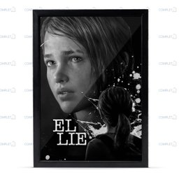 Quadro The Last Of Us moldura e vidro - 6