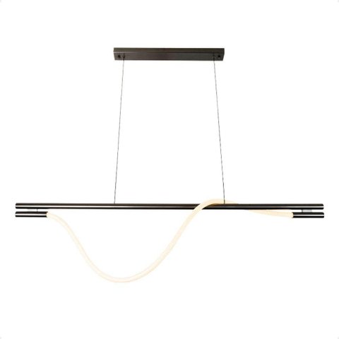 Pendente Led Moderno Taschibra Organic Tex Luz Quente 3000k Bivolt
