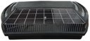 Ver imagem 1 de Arandela Luminária Oval Tartaruga Preta Slim para Led
