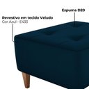 Ver imagem 5 de Puff Decorativo para Sala Piva 62x52 Cm E433 Milani Store Azul
