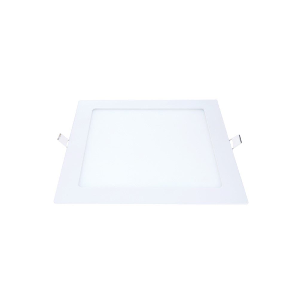 Kit 6 Painel Led Embutir Quadrado Luz Quente 3000k 24w 29cm - 2
