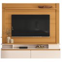 Ver imagem 4 de Painel para Tv 65 Pol com Bancada Suspensa 181cm Áquila B01 Cinamomo Off White - Lyam Decor