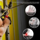 Ver imagem 4 de Puxador Triangulo Pegada Anatomica Academia Musculaçao Giro 360 Remada Cross Pulley Ombro Cost