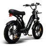 Bicicleta Elétrica 20 Gts M1 Freio a Disco 7v Suspensão E-bike Q8 750w - 3