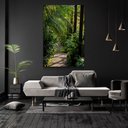 Ver imagem 1 de Quadro Decorativo Tela Vertical In Nature sem Moldura e sem Vidro 100X160