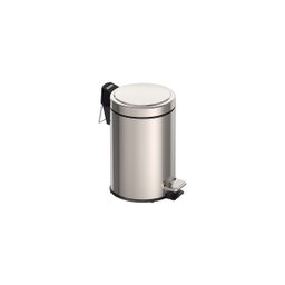 Lixeira Aço Inox Brilho Pedal 3litros    Tramontina - 1