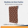 Papel de Parede Ades. Metal Industrial Ferro Placa Aço 3,05m - 5