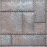 Papel de Parede Ades. Metal Industrial Ferro Placa Aço 3,05m - 1