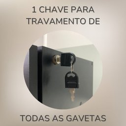 Mesa para Escritório Diretor Organic com 2 Gavetas - 14