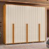 Guarda Roupa Volpi 6 Portas 6 Gavetas Cinamomo Off White Madetec - 1