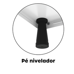 Armário Locker Guarda Volume Aço Light 4 portas 34,5x179,5cm - 10