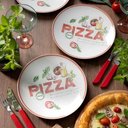 Ver imagem 4 de Conjunto de Pratos para Pizza 6 Peças Mesa Posta Tramontina